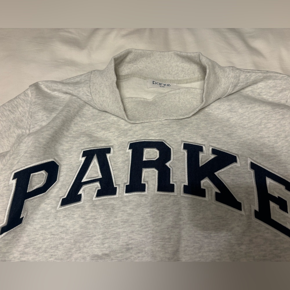 Parke Varsity Mockneck Sweatshirt (S/M)